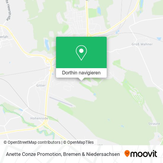 Anette Conze Promotion Karte