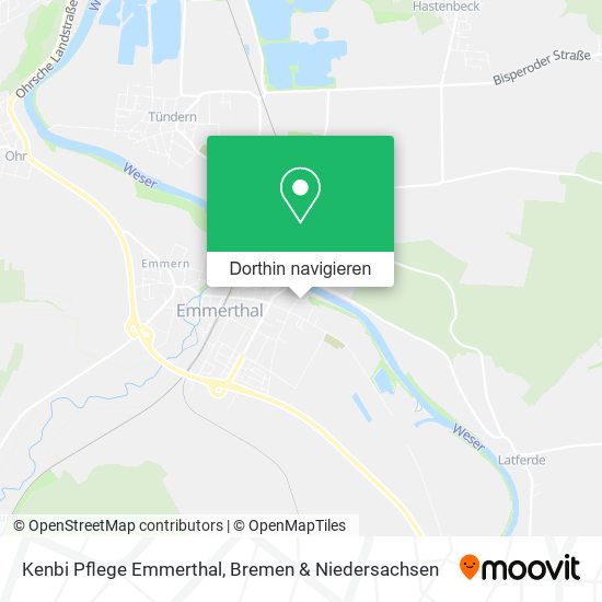 Kenbi Pflege Emmerthal Karte