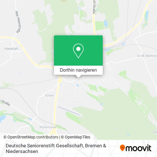 Deutsche Seniorenstift Gesellschaft Karte
