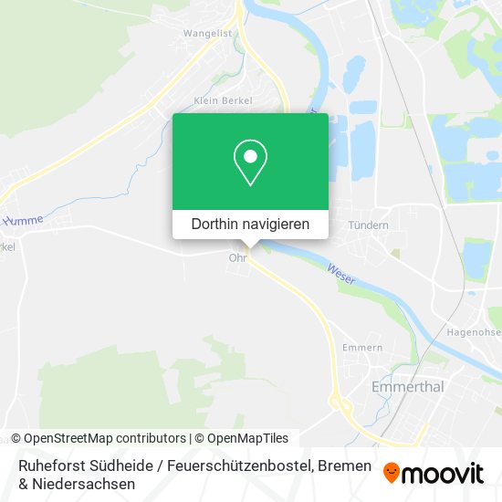 Ruheforst Südheide / Feuerschützenbostel Karte