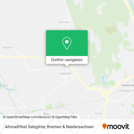 Altstadtfest Salzgitter Karte