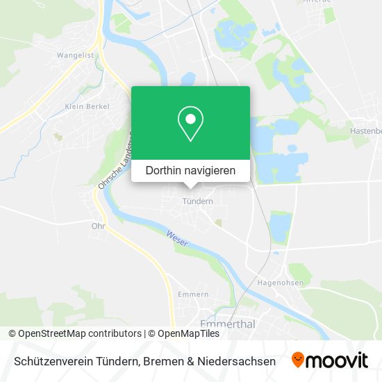Schützenverein Tündern Karte
