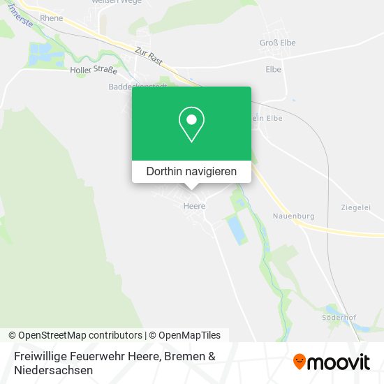 Freiwillige Feuerwehr Heere Karte
