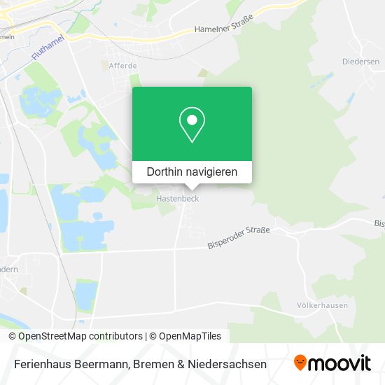 Ferienhaus Beermann Karte
