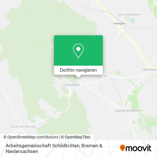 Arbeitsgemeinschaft Schildkröten Karte