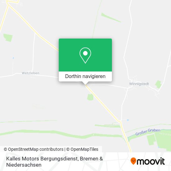 Kalles Motors Bergungsdienst Karte