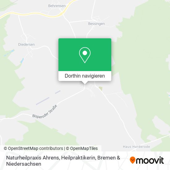 Naturheilpraxis Ahrens, Heilpraktikerin Karte