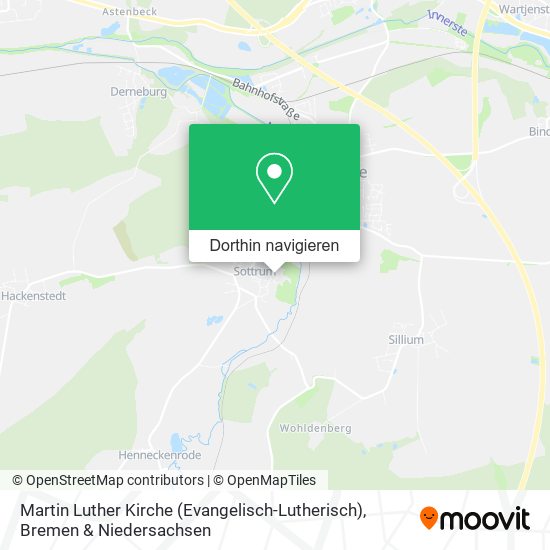 Martin Luther Kirche (Evangelisch-Lutherisch) Karte