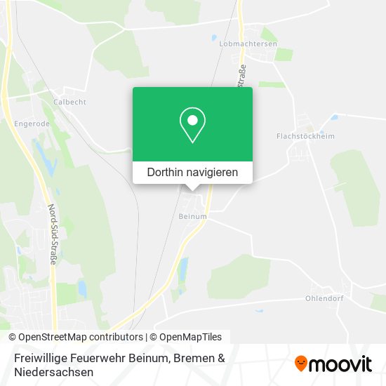 Freiwillige Feuerwehr Beinum Karte