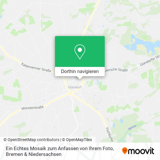 Ein Echtes Mosaik zum Anfassen von Ihrem Foto Karte
