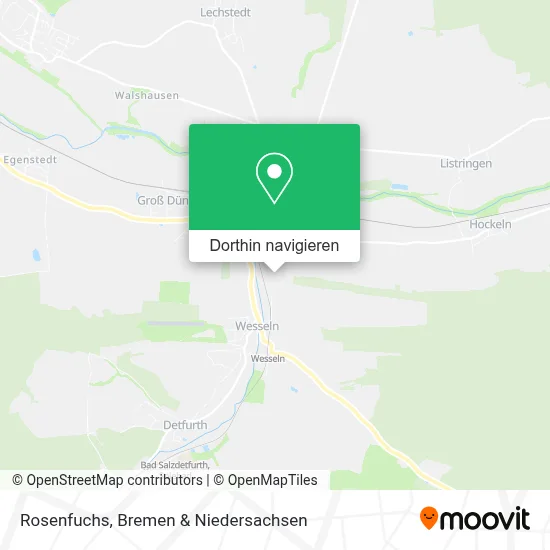 Rosenfuchs Karte