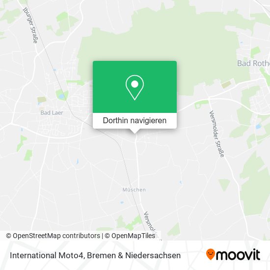 International Moto4 Karte