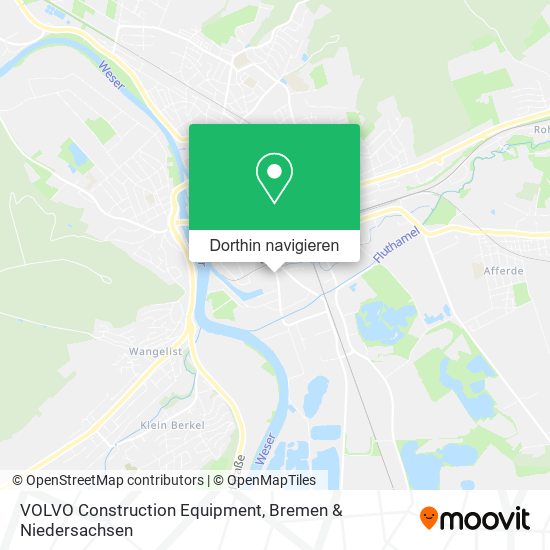 VOLVO Construction Equipment Karte