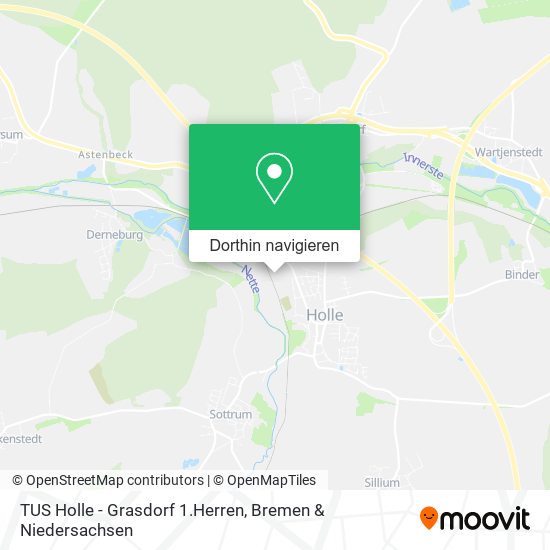 TUS Holle - Grasdorf 1.Herren Karte