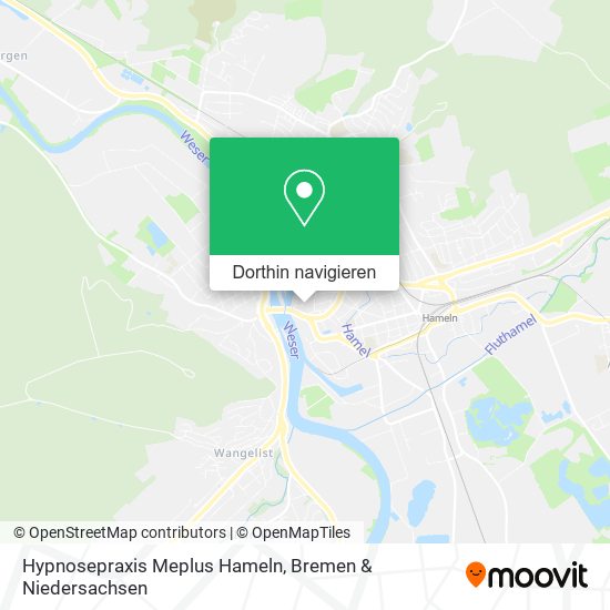 Hypnosepraxis Meplus Hameln Karte