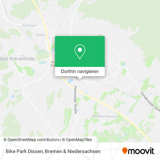 Bike Park Dissen Karte