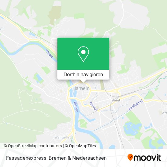 Fassadenexpress Karte