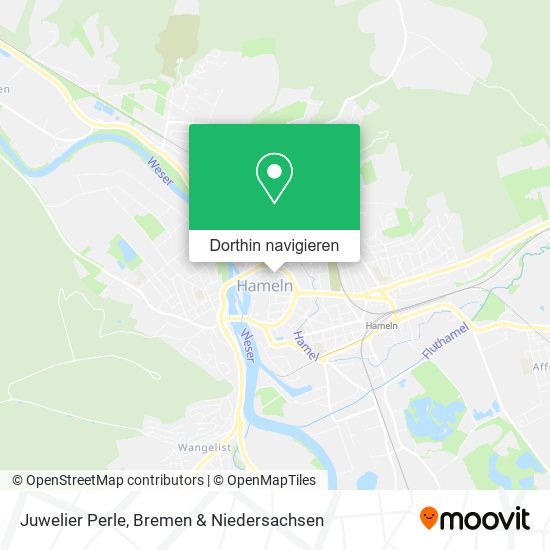 Juwelier Perle Karte