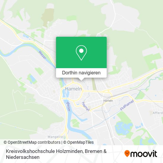 Kreisvolkshochschule Holzminden Karte