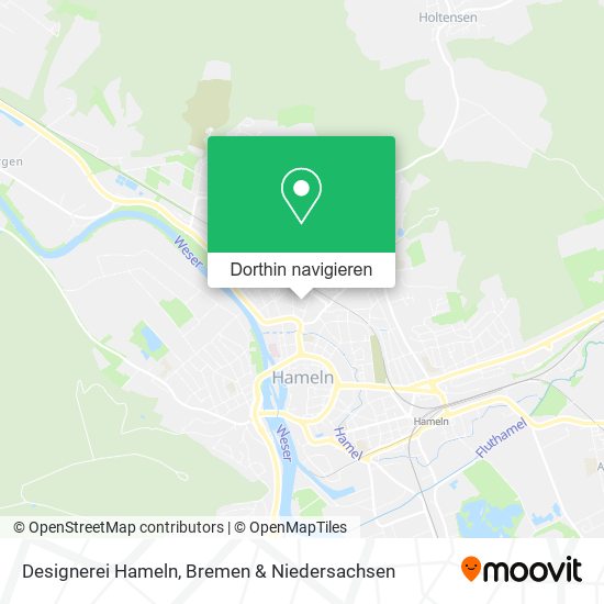Designerei Hameln Karte