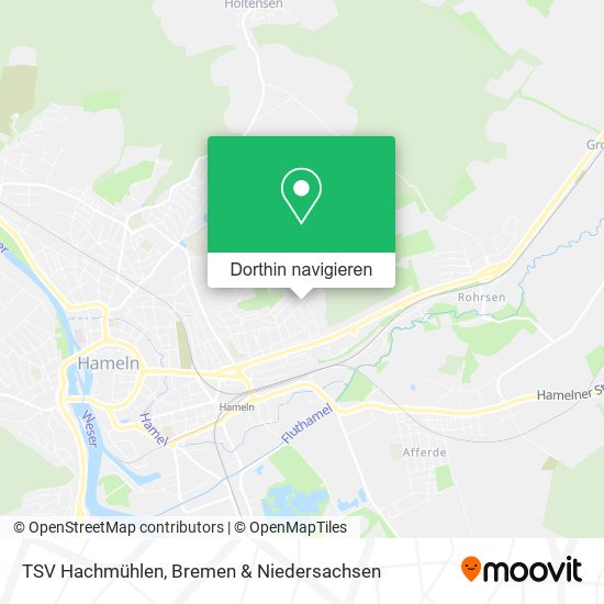 TSV Hachmühlen Karte