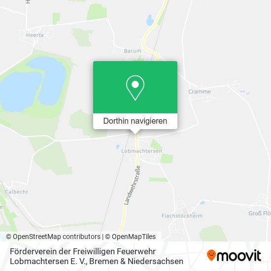 Förderverein der Freiwilligen Feuerwehr Lobmachtersen E. V. Karte