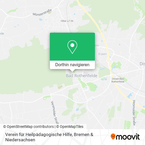 Verein für Heilpädagogische Hilfe Karte