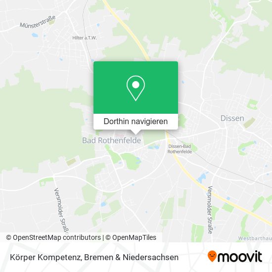 Körper Kompetenz Karte