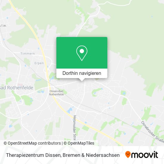 Therapiezentrum Dissen Karte