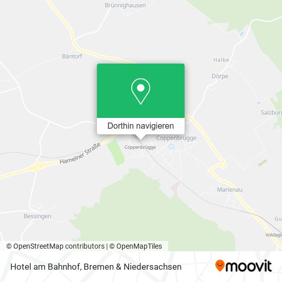 Hotel am Bahnhof Karte