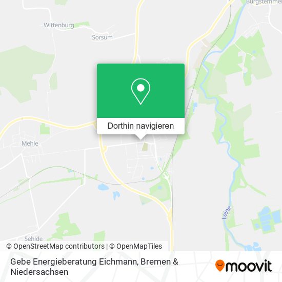 Gebe Energieberatung Eichmann Karte