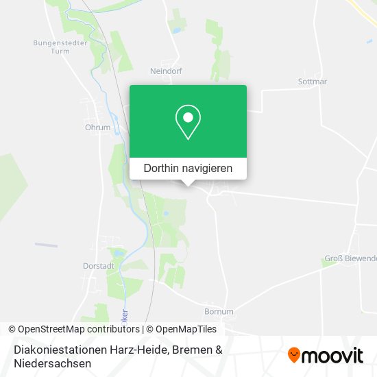 Diakoniestationen Harz-Heide Karte