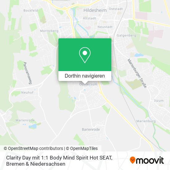 Clarity Day mit 1:1 Body Mind Spirit Hot SEAT Karte