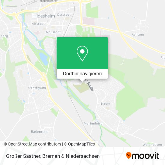 Großer Saatner Karte