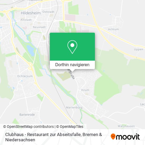 Clubhaus - Restaurant zur Abseitsfalle Karte