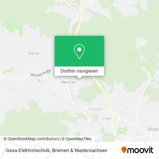 Gesa-Elektrotechnik Karte