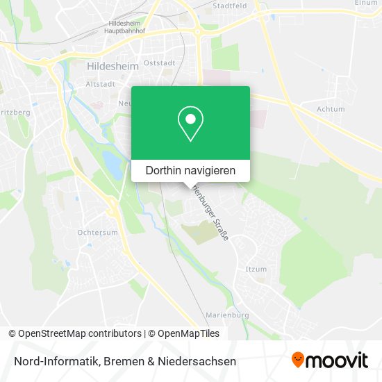 Nord-Informatik Karte