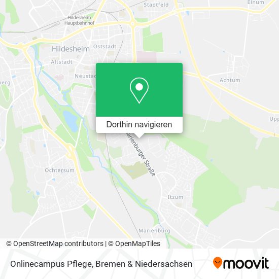 Onlinecampus Pflege Karte