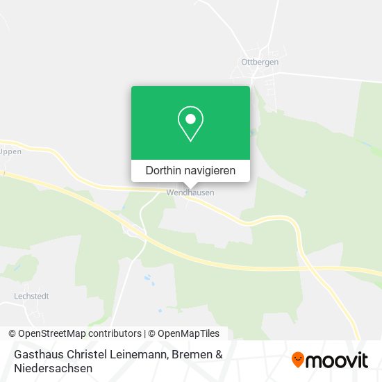 Gasthaus Christel Leinemann Karte