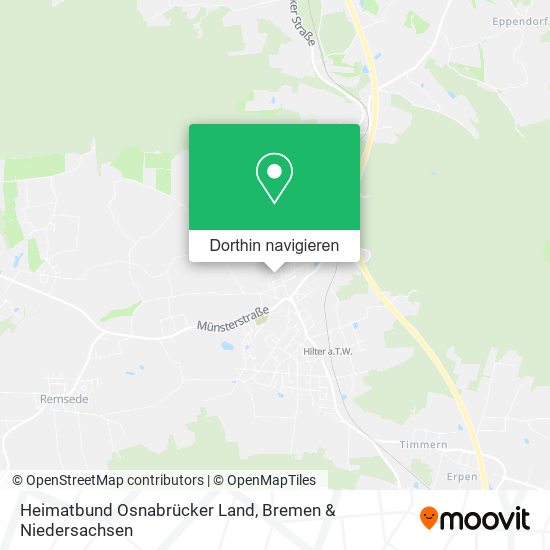 Heimatbund Osnabrücker Land Karte