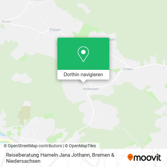 Reiseberatung Hameln Jana Jothann Karte