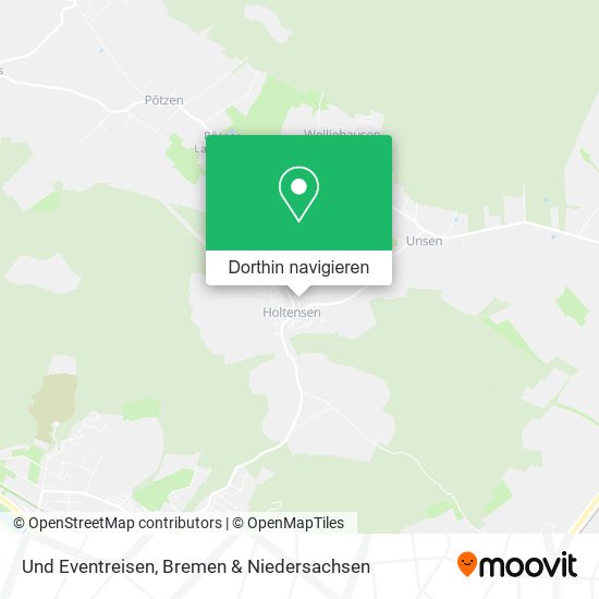 Und Eventreisen Karte