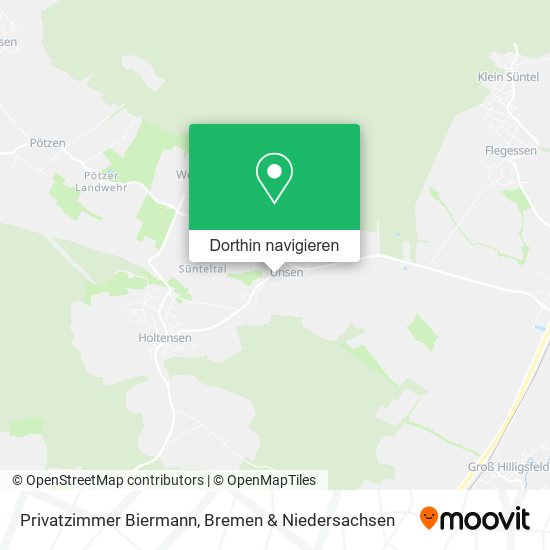 Privatzimmer Biermann Karte