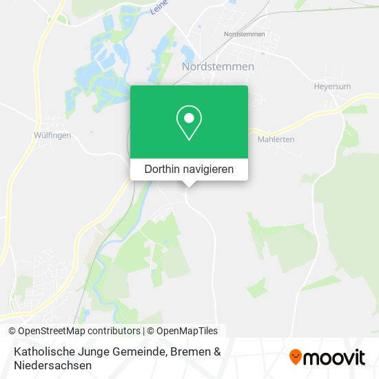 Katholische Junge Gemeinde Karte