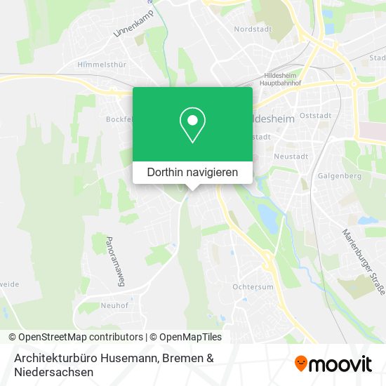 Architekturbüro Husemann Karte