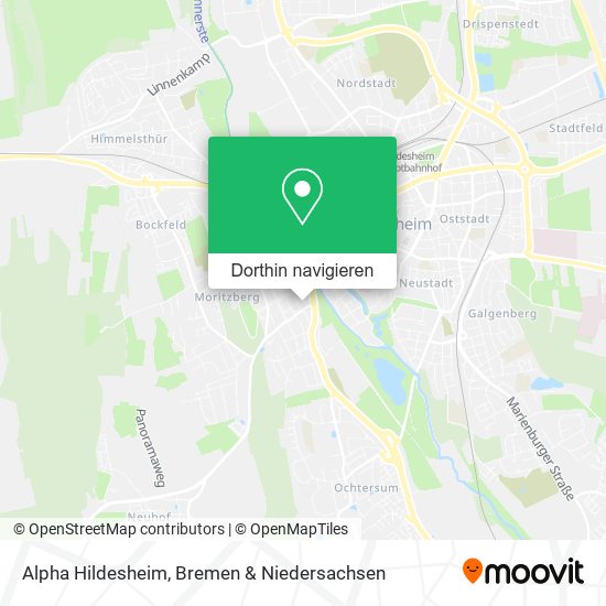 Alpha Hildesheim Karte