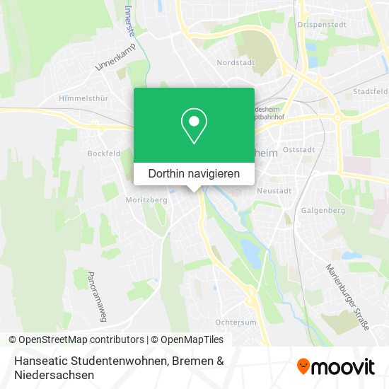 Hanseatic Studentenwohnen Karte
