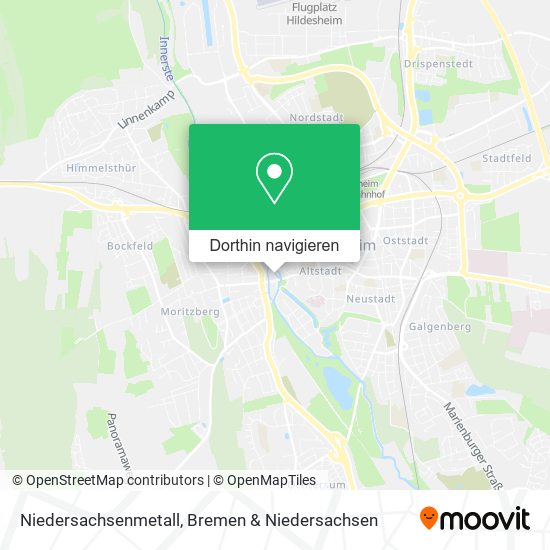 Niedersachsenmetall Karte