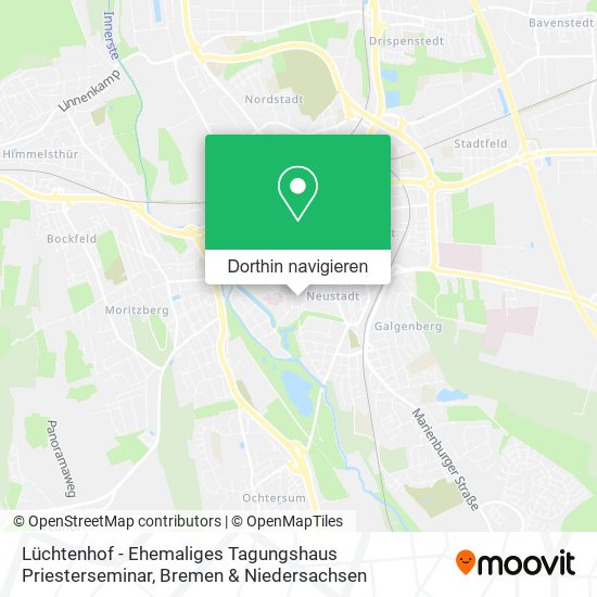 Lüchtenhof - Ehemaliges Tagungshaus Priesterseminar Karte
