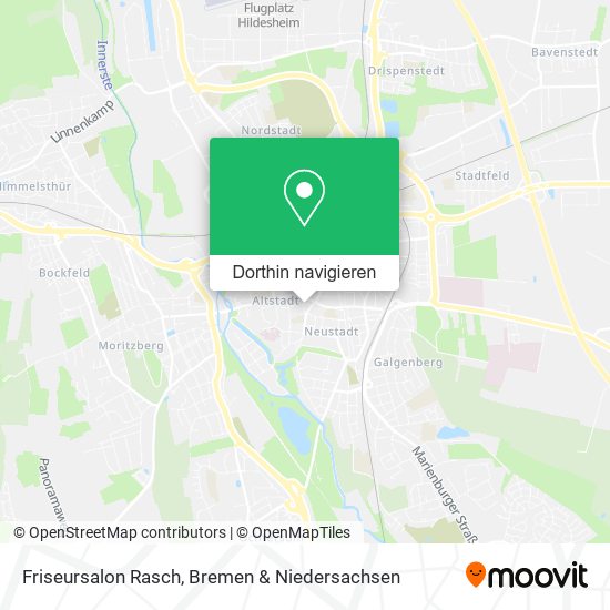 Friseursalon Rasch Karte